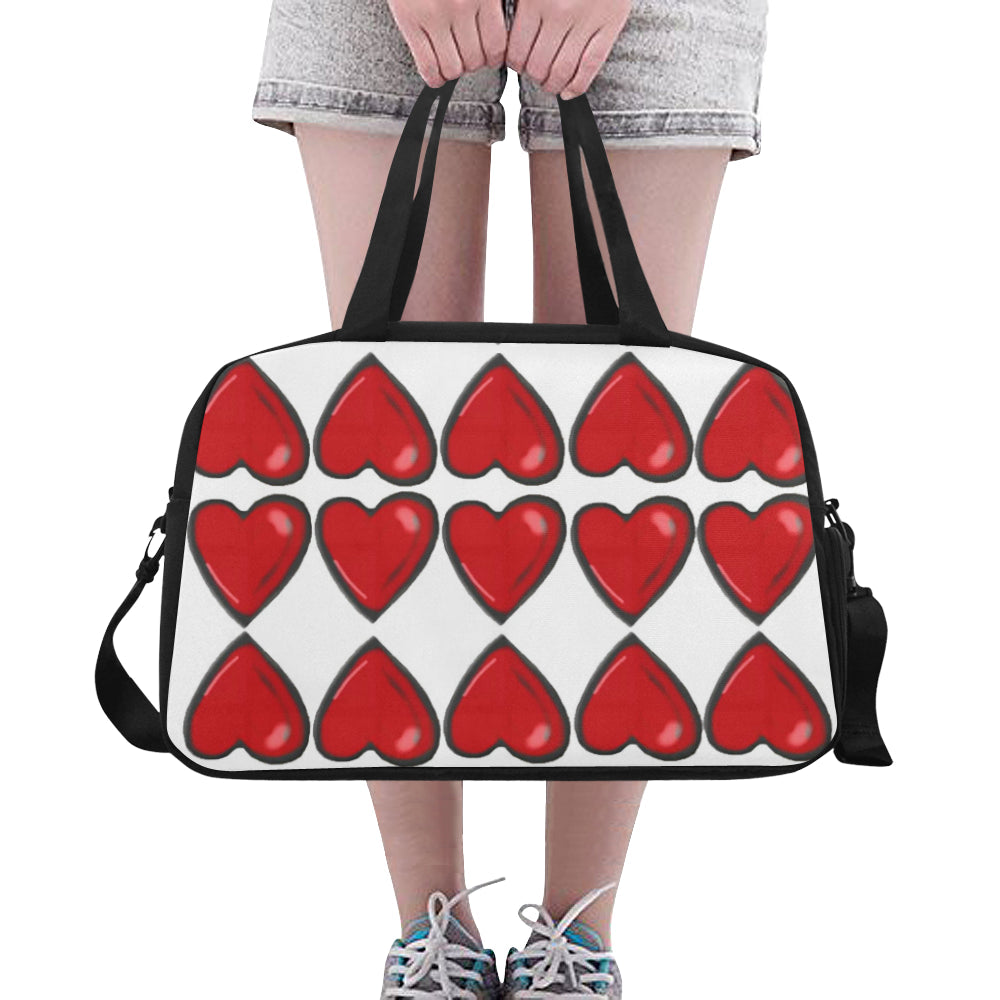 Chain of hearts Travel Bag by Stardust