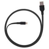 Ventev Chargesync Flat USB A to USB C Cable 3.3ft by Ventev