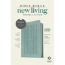 NLT Large Print Premium Value Thinline Bible, Filament Enabled (Leatherlike, Eucalyptus Teal)