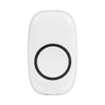 Wireless Doorbells Rings 1000FT Operating Range IP44 Waterproof Door Chime W/ 1 Plug Receiver Chimes 52 Melodies LED Indicator Bells for Office Apartm