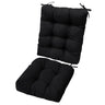 2Pcs Rocking Chair Cushion Set, Non-Slip Ties, Comfortable, Indoor Use