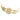 Noble Burnished Gold Bling Rhinestone Bracelet