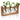 Plant Propagation Station 3 Heart Vases w/ Wood Stand for Hydroponics