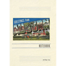 Vintage Lined Notebook Greetings from Auburn