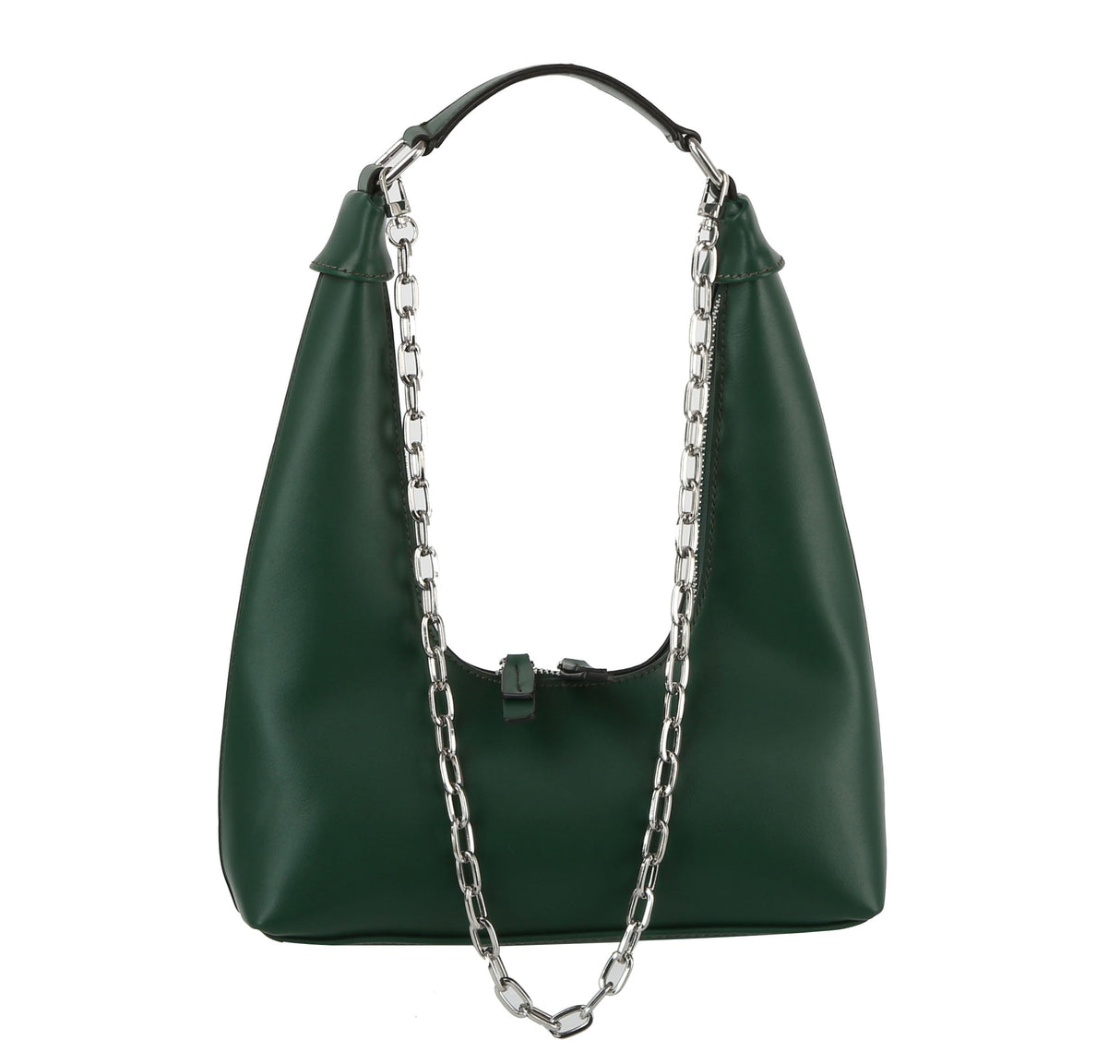 Small Hobo for Women Crescent Shoulder Bag With Chain by hfstylish