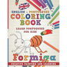 Coloring Book: English - Portuguese I Learn Portuguese for Kids I Creative Painting and Learning.