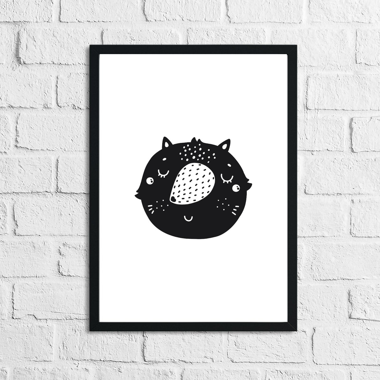 Scandinavian Fox Children's Nursery Room Wall Decor Print by WinsterCreations™ Official Store