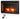 26 Inch Infrared Electric Fireplace Insert with Remote Control-Black