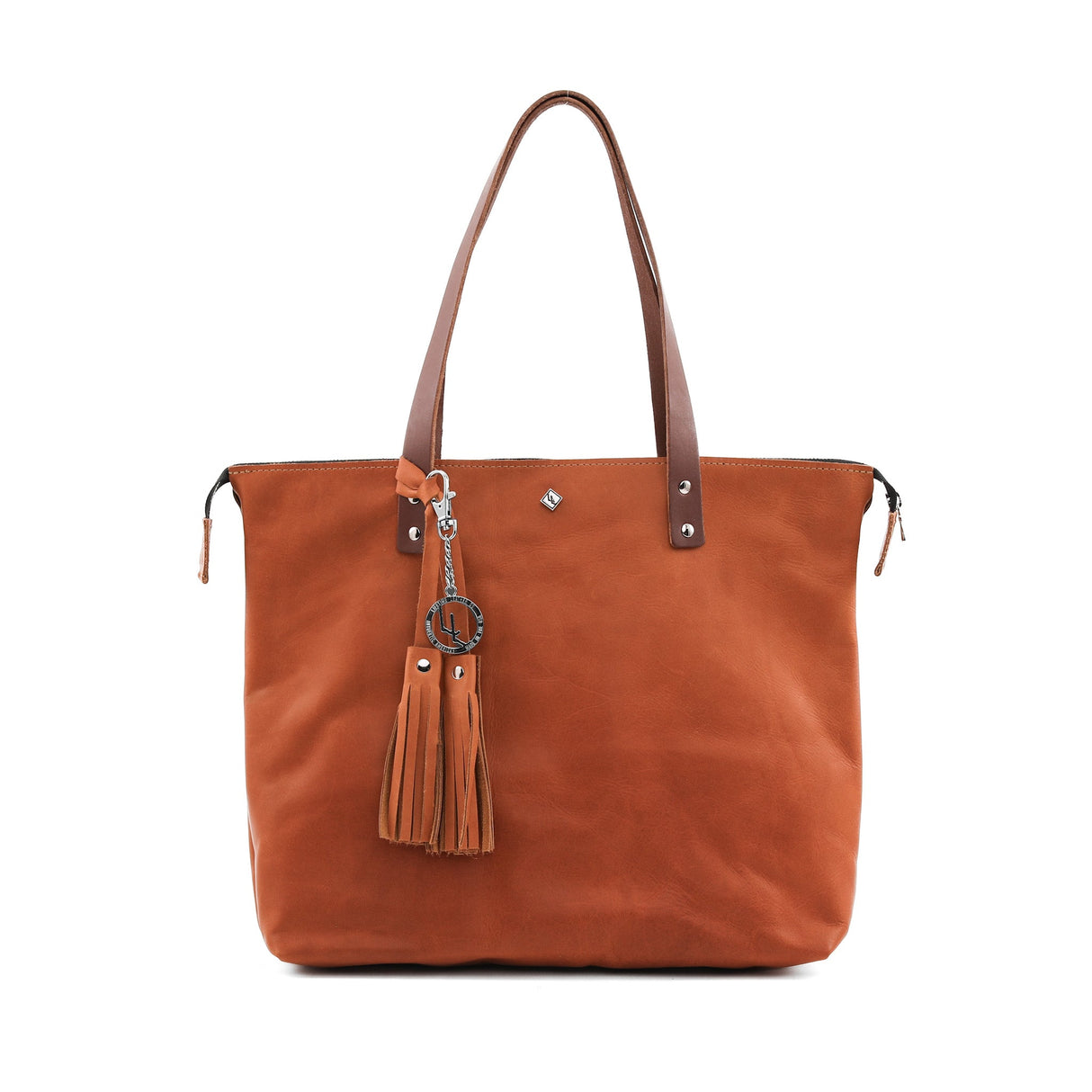 Zippered Deluxe Lifetime Tote by Lifetime Leather Co