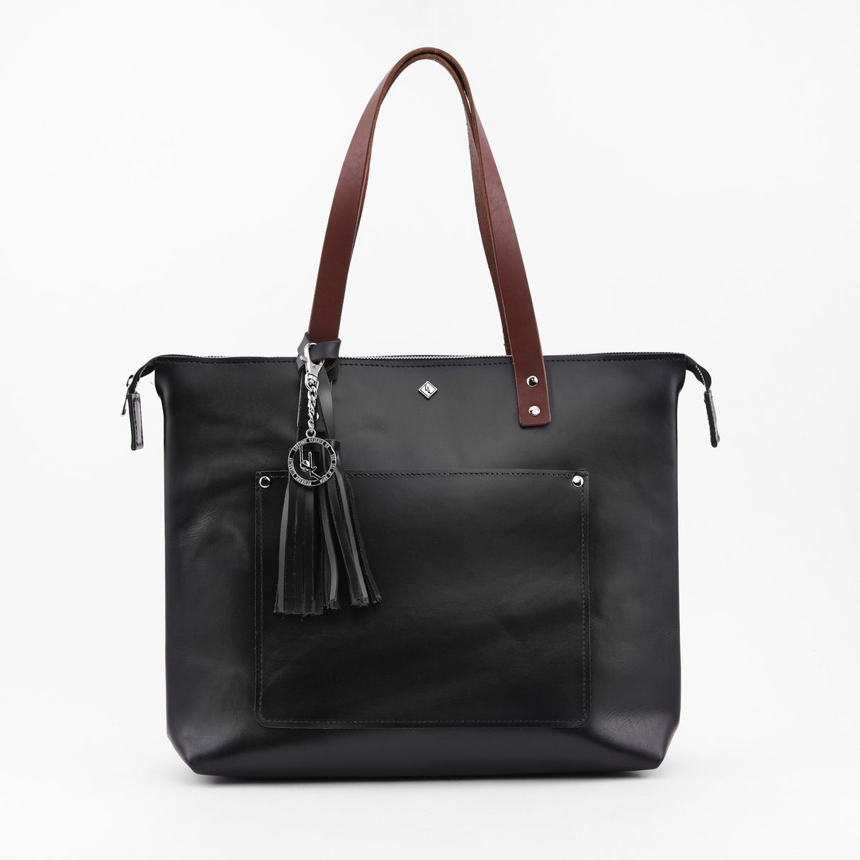 Zippered Deluxe Lifetime Tote by Lifetime Leather Co