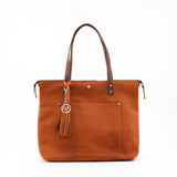 Zippered Deluxe Lifetime Tote by Lifetime Leather Co