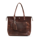 Zippered Deluxe Lifetime Tote by Lifetime Leather Co