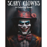 Scary Clowns Coloring Book