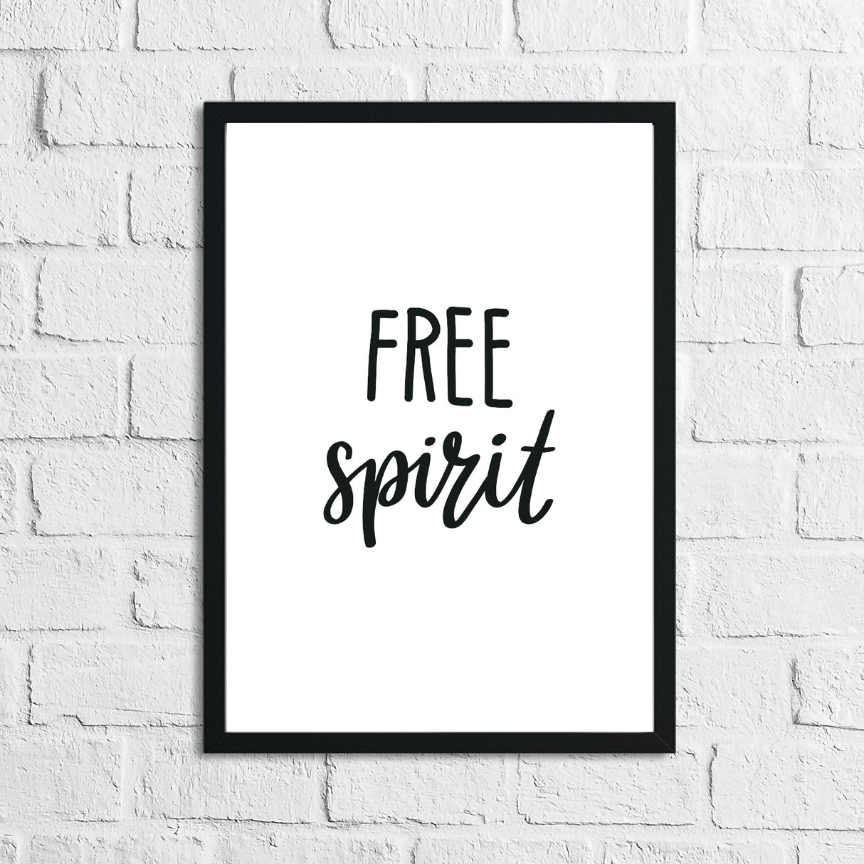 Scandinavian Free Spirit Children's Nursery Bedroom Wall Decor Print by WinsterCreations™ Official Store