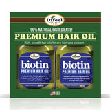 Difeel Biotin Premium Hair Oil 7.1 oz. 2-PACK GIFT SET by difeel - find your natural beauty