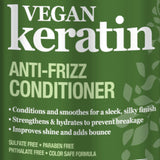 Difeel Vegan Keratin Anti Frizz Conditioner 33.8 oz. by difeel - find your natural beauty