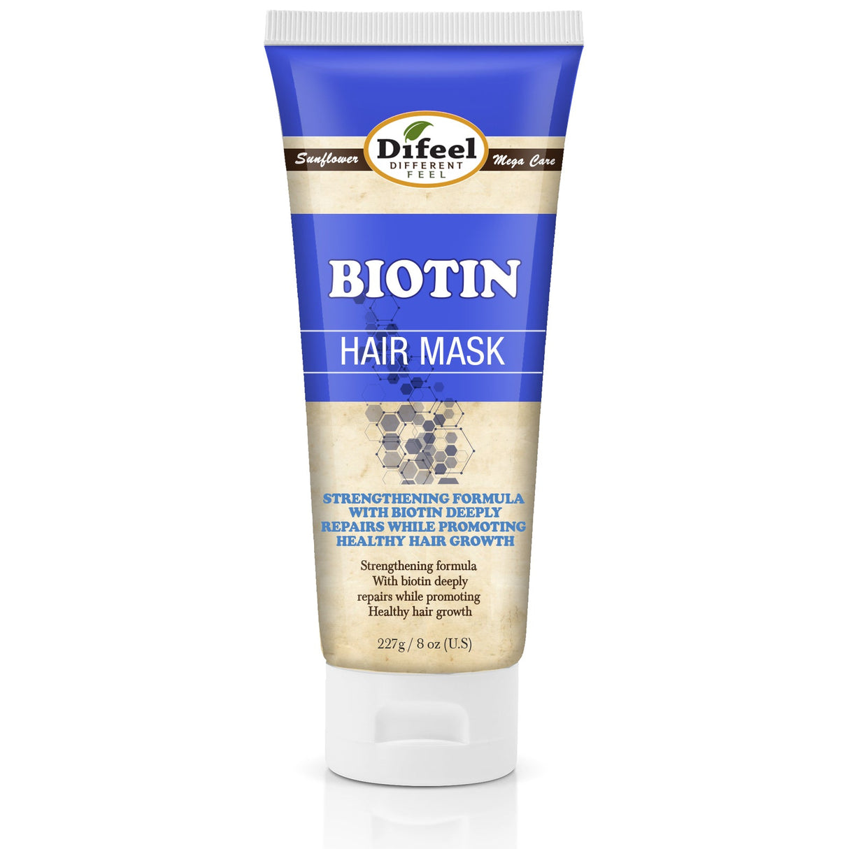 Difeel Biotin Pro-Growth Hair Mask 8 oz. by difeel - find your natural beauty