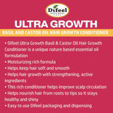 Difeel Ultra Growth Basil & Castor Oil Pro Growth Conditioner 12 oz. (Pack of 2) by difeel - find your natural beauty