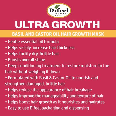 Difeel Ultra Growth Intense Growth Collection - 3-PC Shampoo, Conditioner & Hair Mask Set by difeel - find your natural beauty