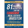81 Financial and Tax Tips for the Canadian Real Estate Investor