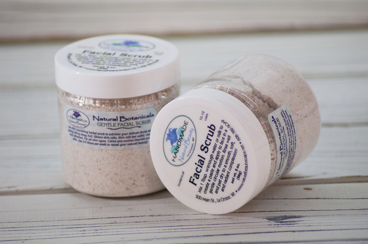 Natural Botanicals Face Scrub by Handmade Natural Beauty