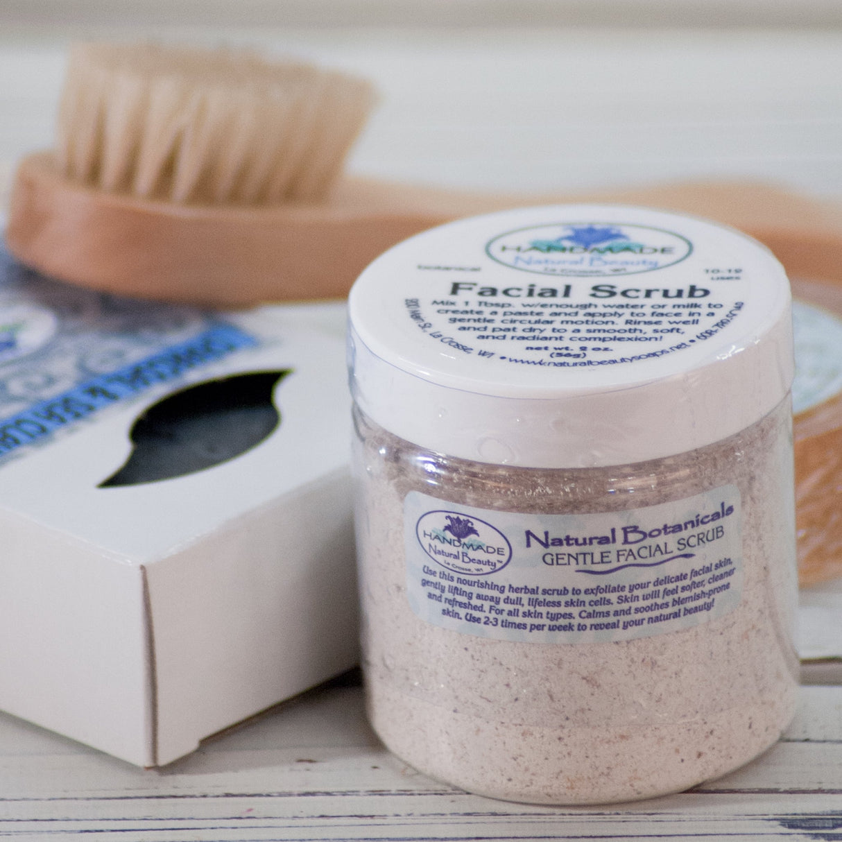 Natural Botanicals Face Scrub by Handmade Natural Beauty