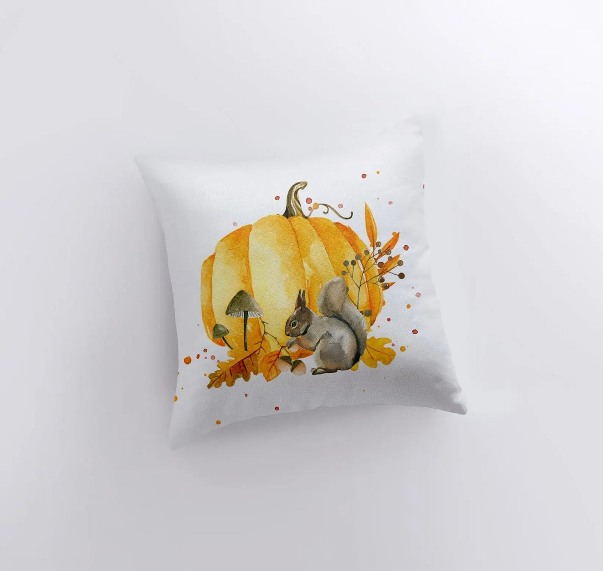 Fall Pumpkin Harvest Pillow Cover |  Primitive Pumpkin Decor | Farmhouse Pillows | Country Decor | Fall Throw Pillows | Cute Throw Pillows by UniikPillows