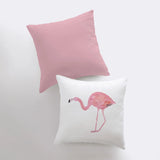 Flamingo | Pink Flamingo | Accent Pillow Covers | Throw Pillow Covers | Coastal Decor | Beach Decor | Accent Pillow Covers | Gift for her by UniikPillows