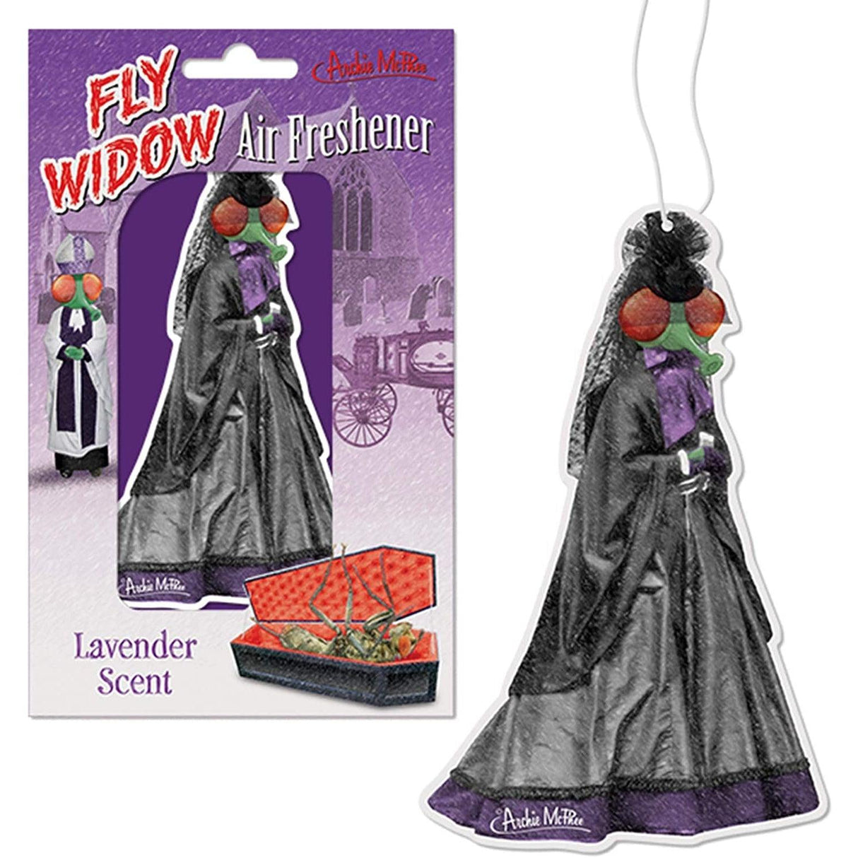 Fly Widow Air Freshener in Lavender Scent by The Bullish Store - Vysn