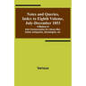 Notes and Queries, Index to Eighth Volume, July-December 1853; A Medium of Inter-communication for Literary Men, Artists, Antiquaries, Genealogists, e