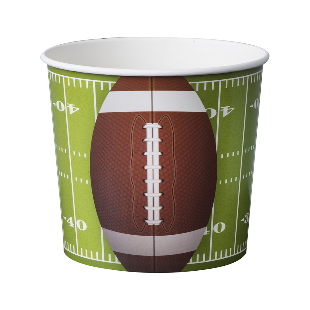 Football Party Supplies Snack Cups 16 Pack 84 Oz by Hammont