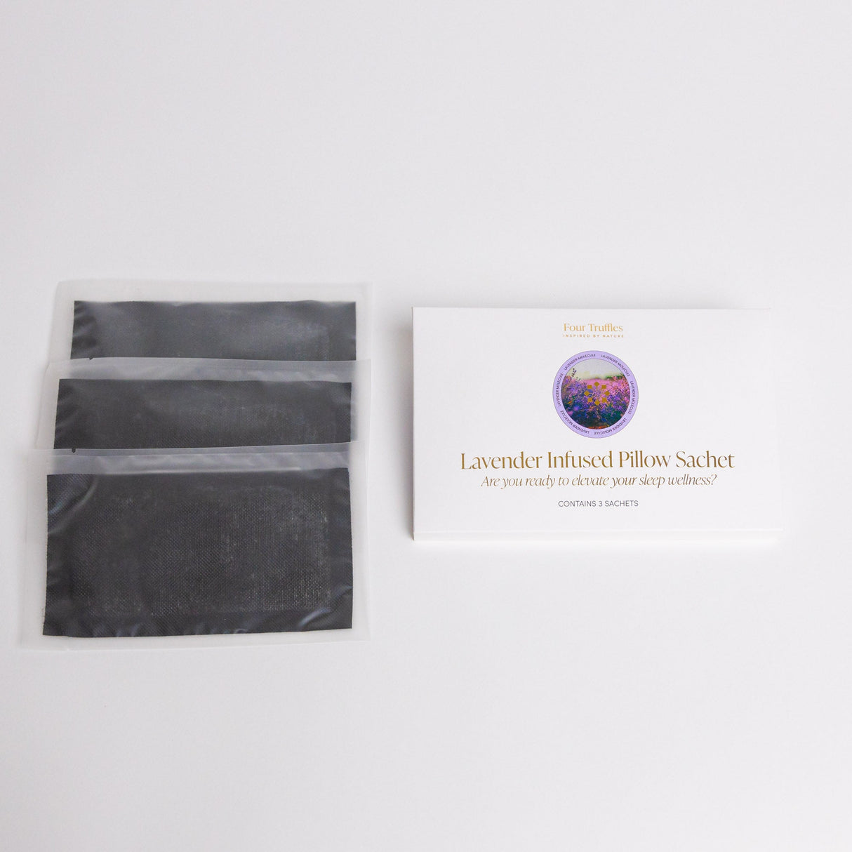 Lavender Infused Pillow Sachet by Four Truffles