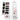 Free-Standing Full Length Kids Jewelry Armoire Cabinet with Storage Capacity-White