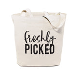 Freshly Picked Cotton Canvas Tote Bag by The Cotton & Canvas Co.