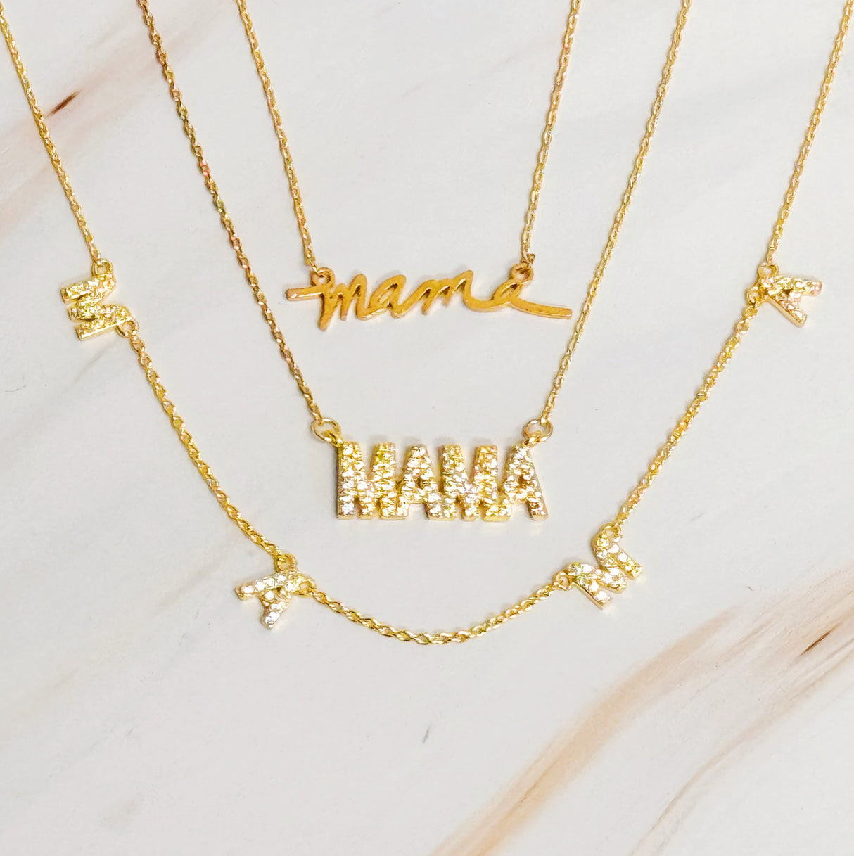 Sparkle Mama Necklace by Ellisonyoung.com