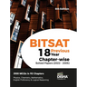BITSAT 18 Previous Year Chapter-wise Solved Papers (2022 - 2005) 6th Edition Physics, Chemistry, Mathematics, English & Logical Reasoning 3100 PYQs