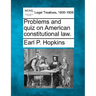 Problems and Quiz on American Constitutional Law.
