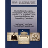 Christofalos (George) V. Immigration & Naturalization Service U.S. Supreme Court Transcript of Record with Supporting Pleadings