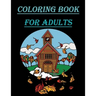 coloring book for adults: This coloring book is perfect, cute designs, adults relaxation featuring relaxing scenery, Each design is printed on o