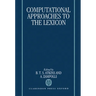 Computational Approaches to the Lexicon