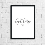 Get Cosy Heart Home Simple Home Wall Decor Print by WinsterCreations™ Official Store