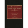 Handbook of Political Science Research on Latin America: Trends from the 1960s to the 1990s
