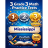 3 Mississippi MAAP Grade 3 Math Practice Tests: Full-Length Test Prep with Detailed Answer Explanations