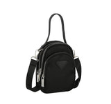 Triple zip top handle crossbody by hfstylish