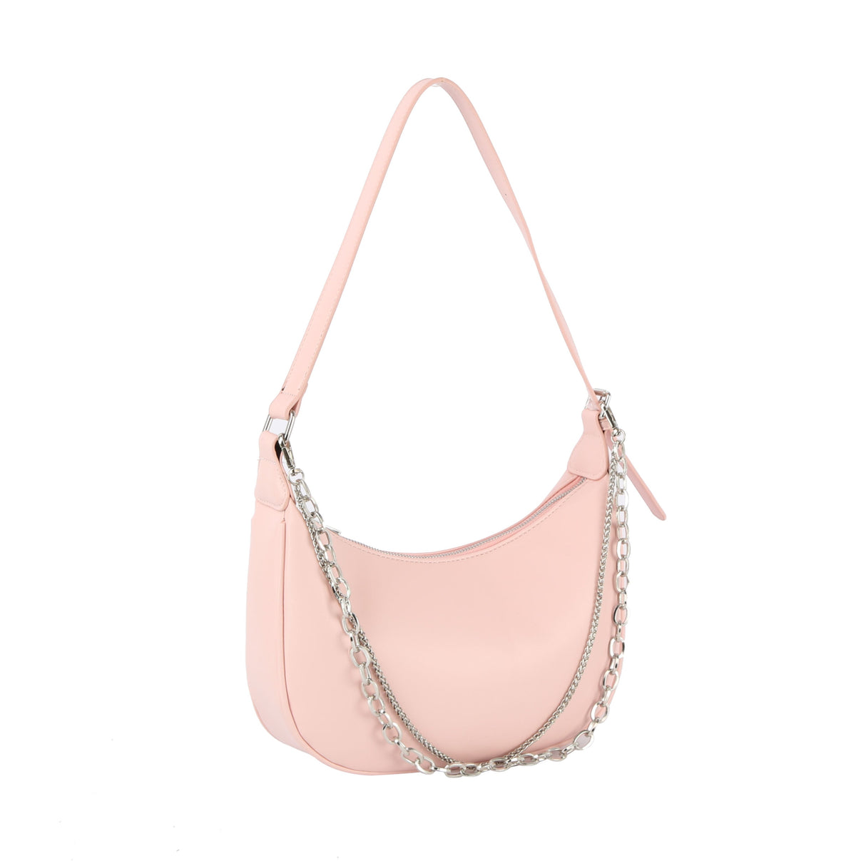 Women Chain Detail Crescent Shoulder bag by hfstylish