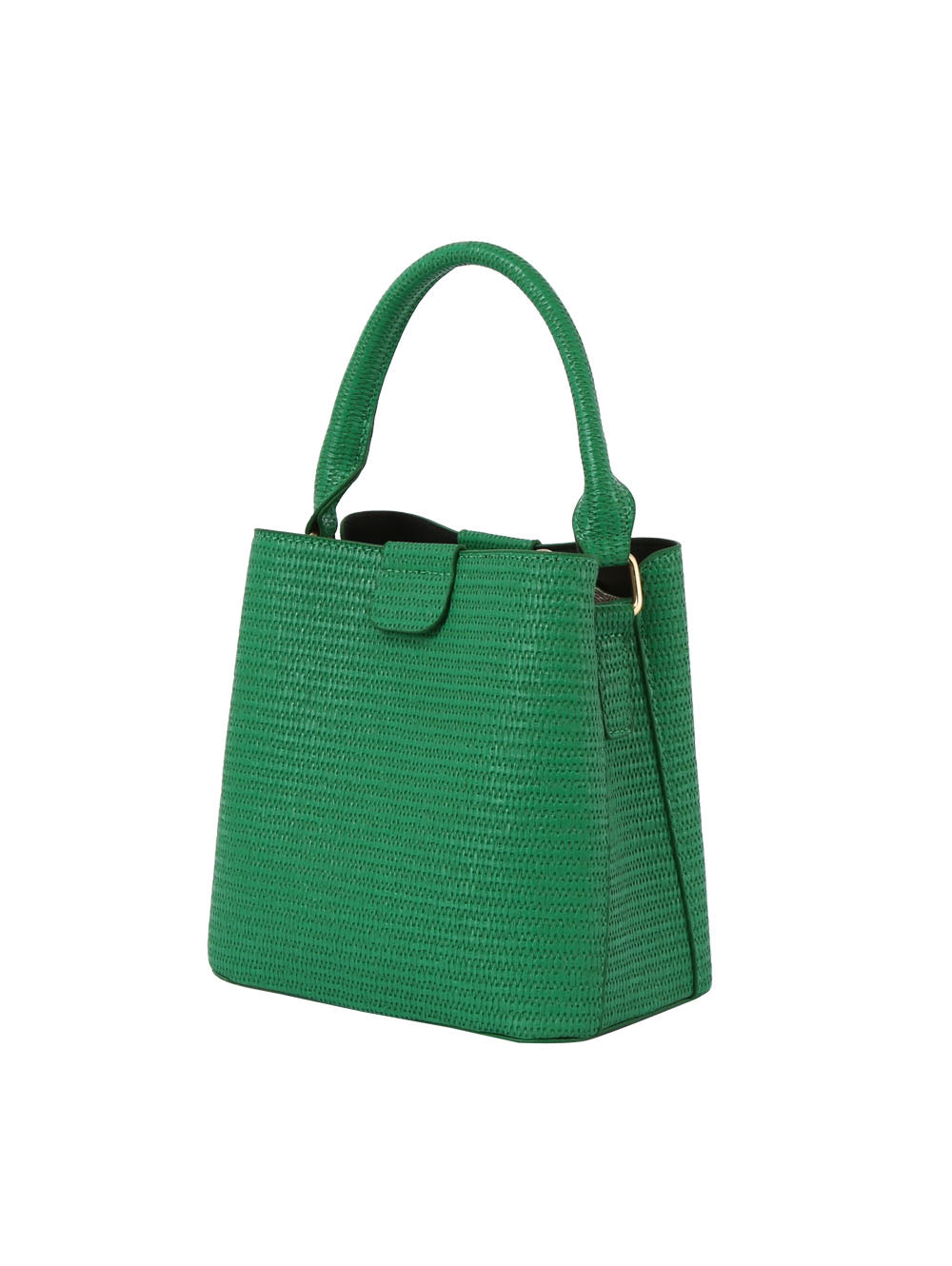 Textured multiple compartments tote by hfstylish