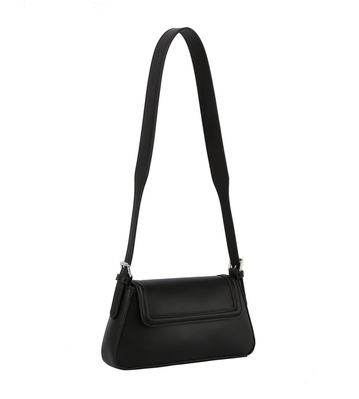 Flap square shoulder bag by hfstylish