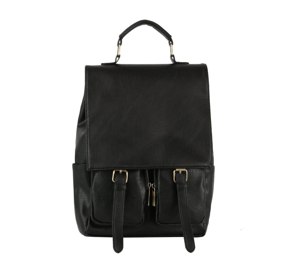 Front pockets unisex backpack by hfstylish