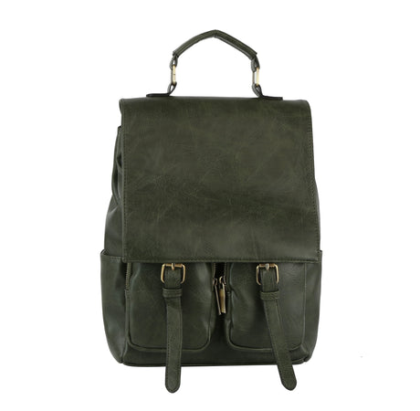 Front pockets unisex backpack by hfstylish