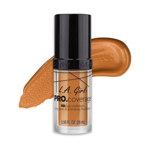 L.A. Girl Pro Coverage Illuminating Foundation - Warm Beige